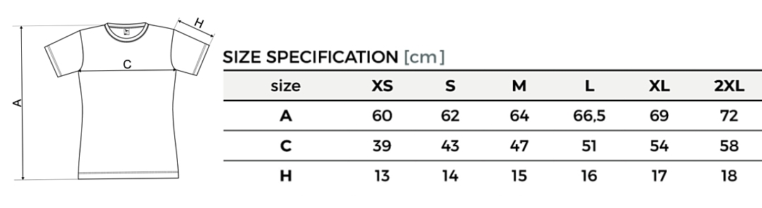 tabulka velkosť fantasy damske
